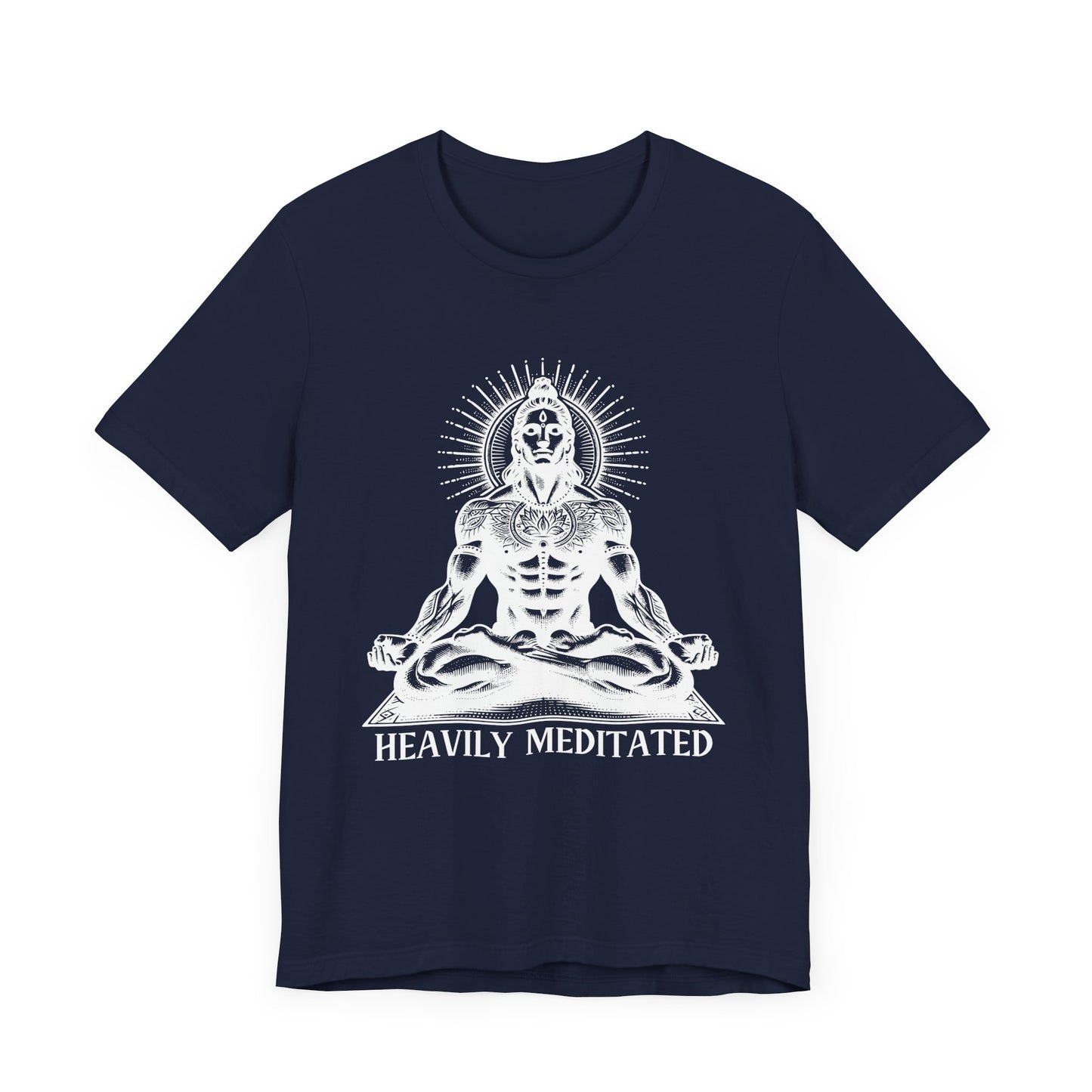 Krishna Meditation Lovers Tee | Yoga Asana Ayurveda Prana Chakra| Spiritual | Gift For Him or Her | Unisex Men & Women's T-Shirt | 5D Tees