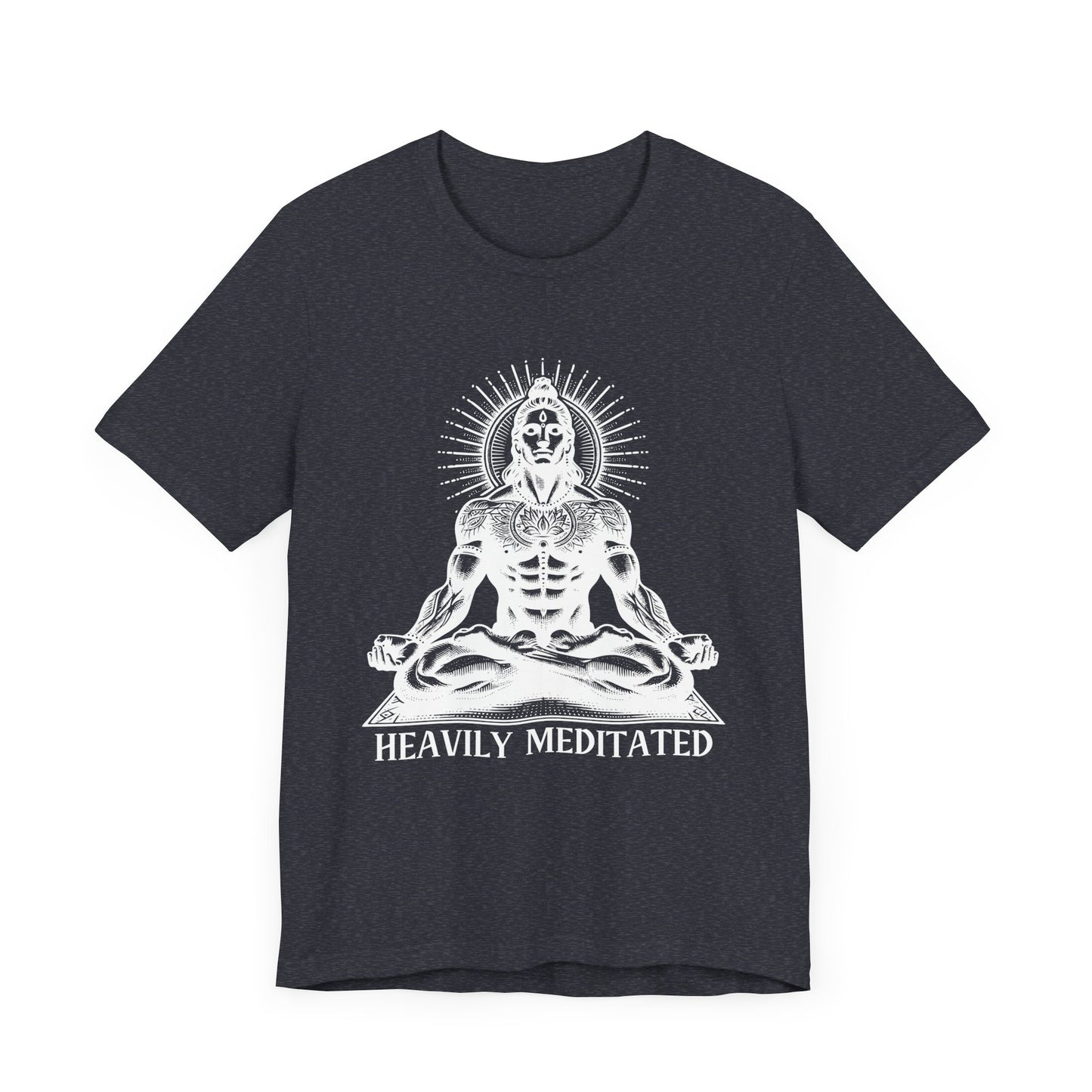 Krishna Meditation Lovers Tee | Yoga Asana Ayurveda Prana Chakra| Spiritual | Gift For Him or Her | Unisex Men & Women's T-Shirt | 5D Tees