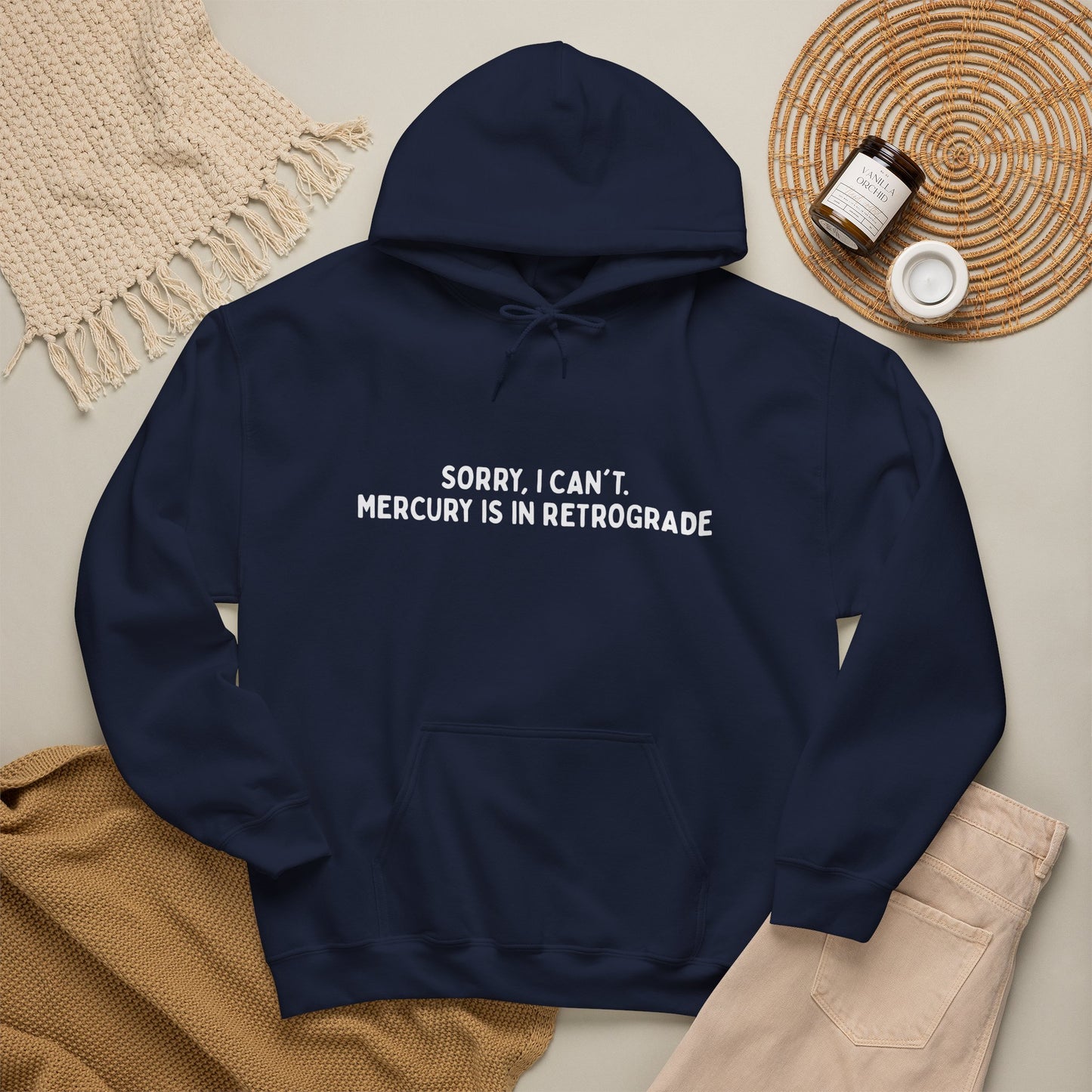 Mercury Retrograde Humor Sweatshirt | Spiritual Astrological Zodiac Apparel | Gift For Him or Her | Unisex Men & Women's Hoodie
