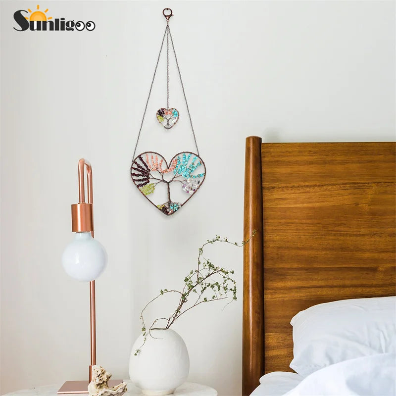 Spiritual Decor | Love Heart Tree of Life Wall Ornament