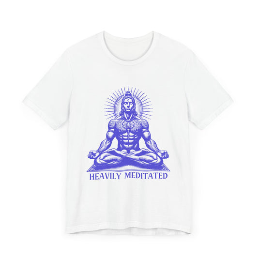Krishna Meditation Lovers Tee | Yoga Asana Ayurveda Prana Chakra| Spiritual | Gift For Him or Her | Unisex Men & Women's T-Shirt | 5D Tees