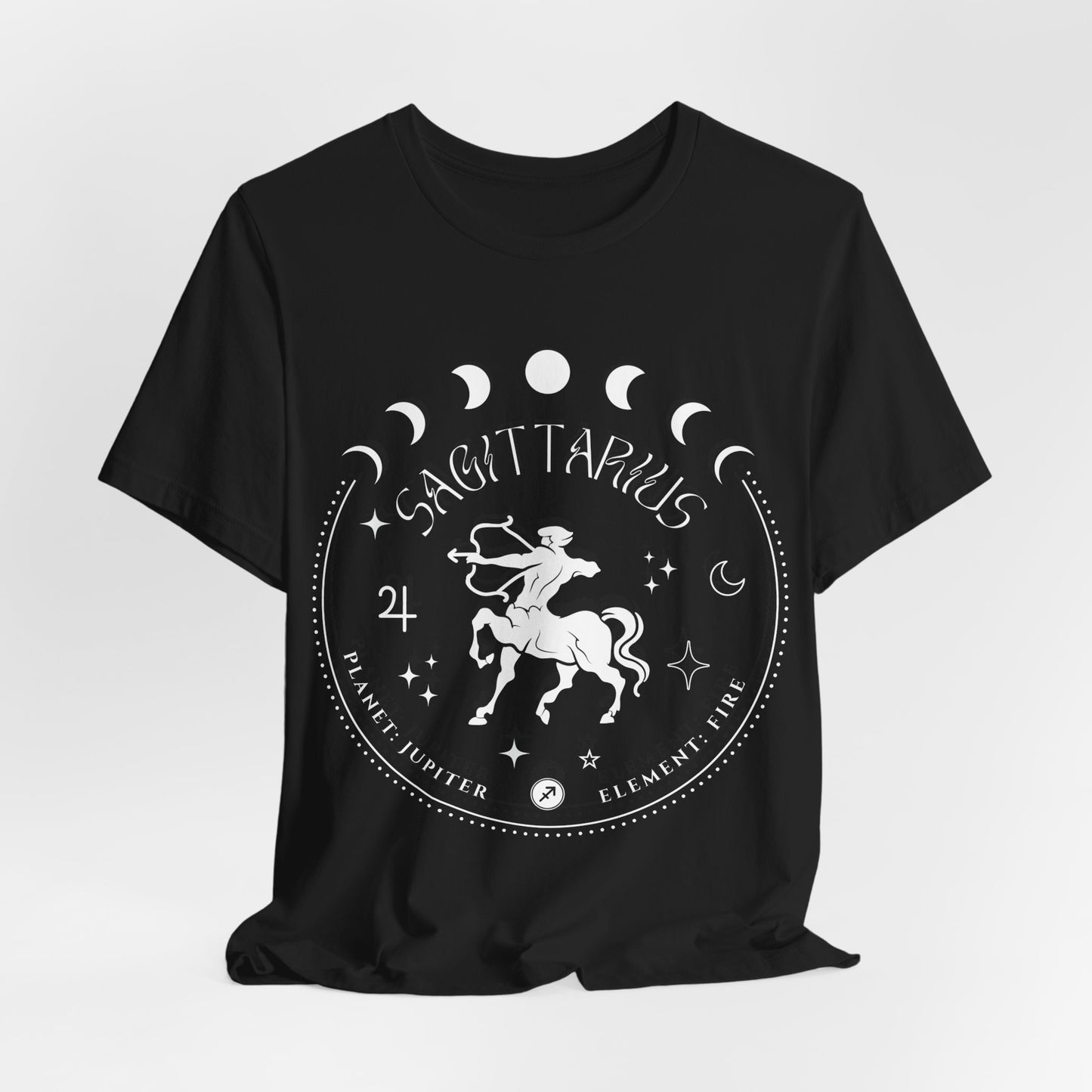 Sagittarius Zodiac Constellation T-Shirt | Star Sign Symbol | Spiritual Tees | Gift For Him or Her | Unisex Men & Women's T-Shirt | 5D Tees