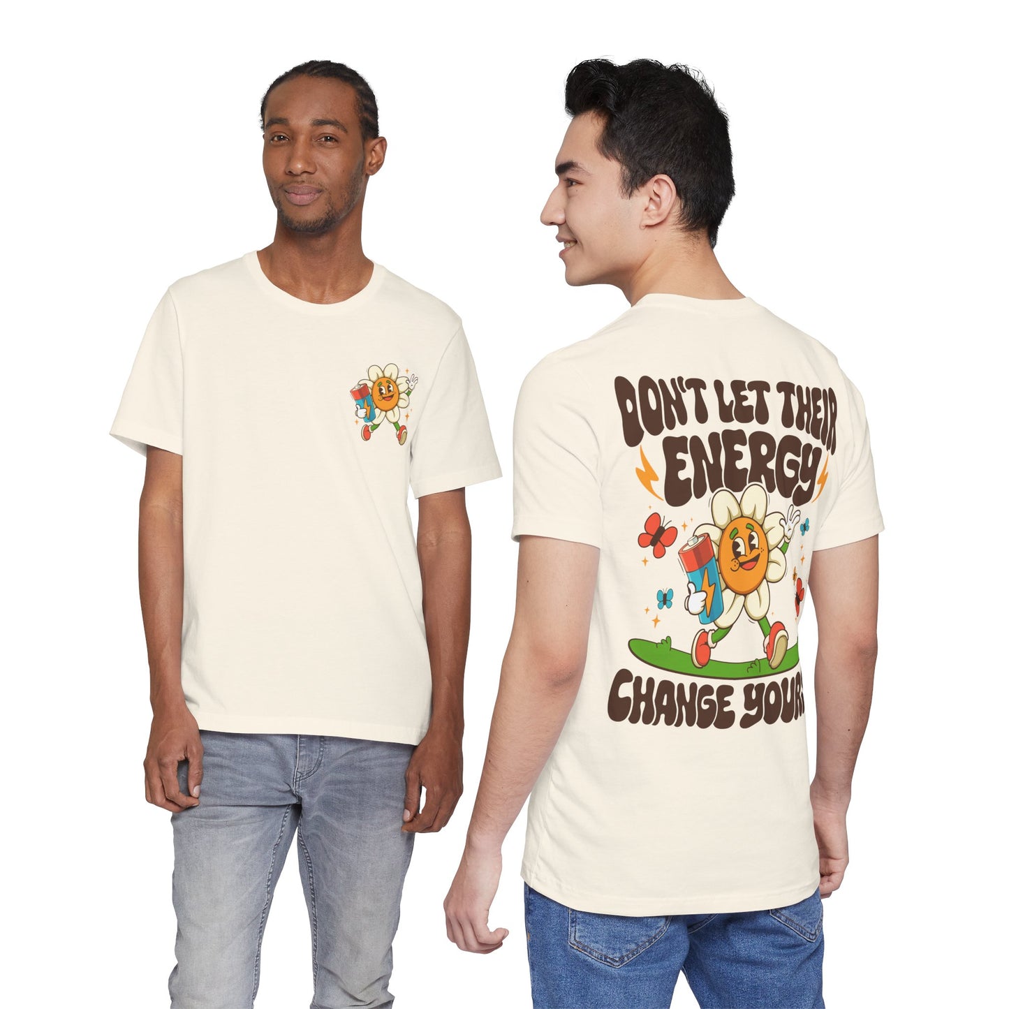 Positive Energy T-Shirt | Abundance Manifestation Mindset | Spiritual Apparel | Gift For Him or Her |  | Unisex Men & Women's T-Shirt