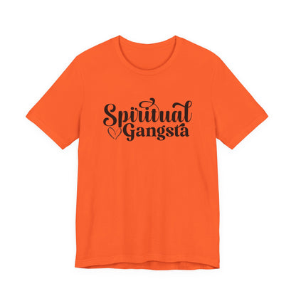Funky Spiritual Gangster T-Shirt | 5D High Frequency Spiritual Apparel | Gift For Him or Her | | Unisex Men & Women's T-Shirt | 5D Tees
