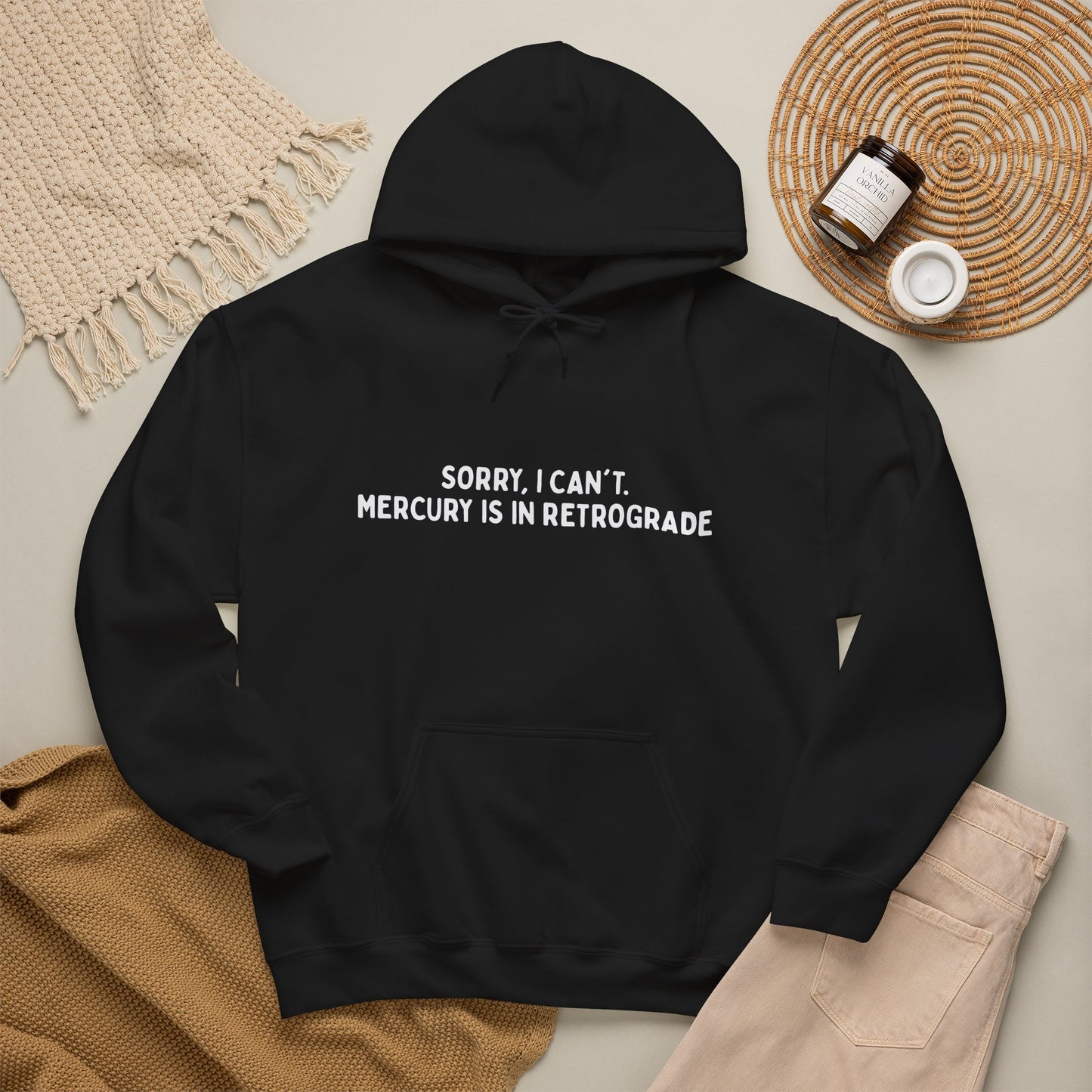 Mercury Retrograde Humor Sweatshirt | Spiritual Astrological Zodiac Apparel | Gift For Him or Her | Unisex Men & Women's Hoodie