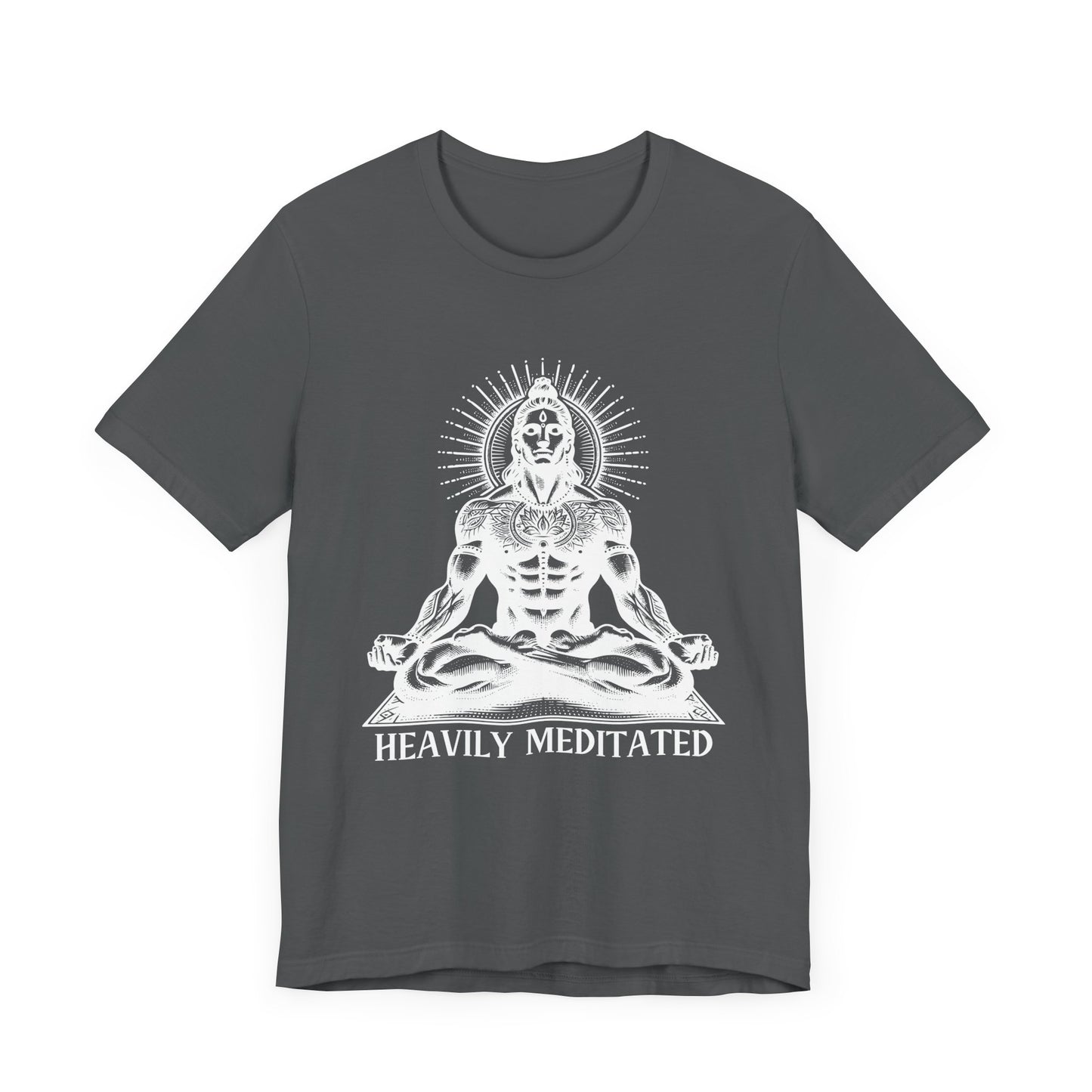 Krishna Meditation Lovers Tee | Yoga Asana Ayurveda Prana Chakra| Spiritual | Gift For Him or Her | Unisex Men & Women's T-Shirt | 5D Tees