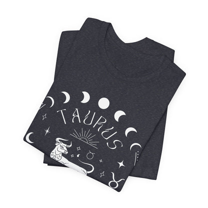 Taurus Zodiac T-Shirt | Star Sign Spiritual Shirt | Astrology Gift For Him or Her | Yoga Meditation Astrological | Unisex Men & Women's T-Shirt