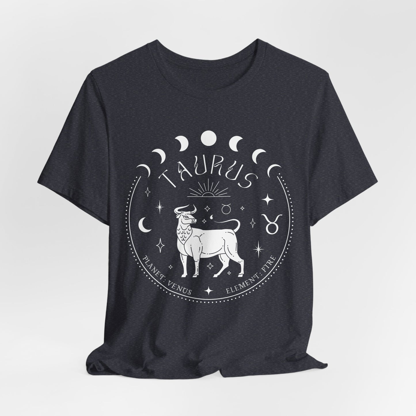 Taurus Zodiac T-Shirt | Star Sign Spiritual Shirt | Astrology Gift For Him or Her | Yoga Meditation Astrological | Unisex Men & Women's T-Shirt