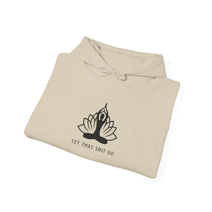 Meditation Yoga Hoodie | Positive Affirmation Humor | Spiritual Apparel | Gift For Him or Her | Unisex Men & Women's Sweatshirt Hoodie