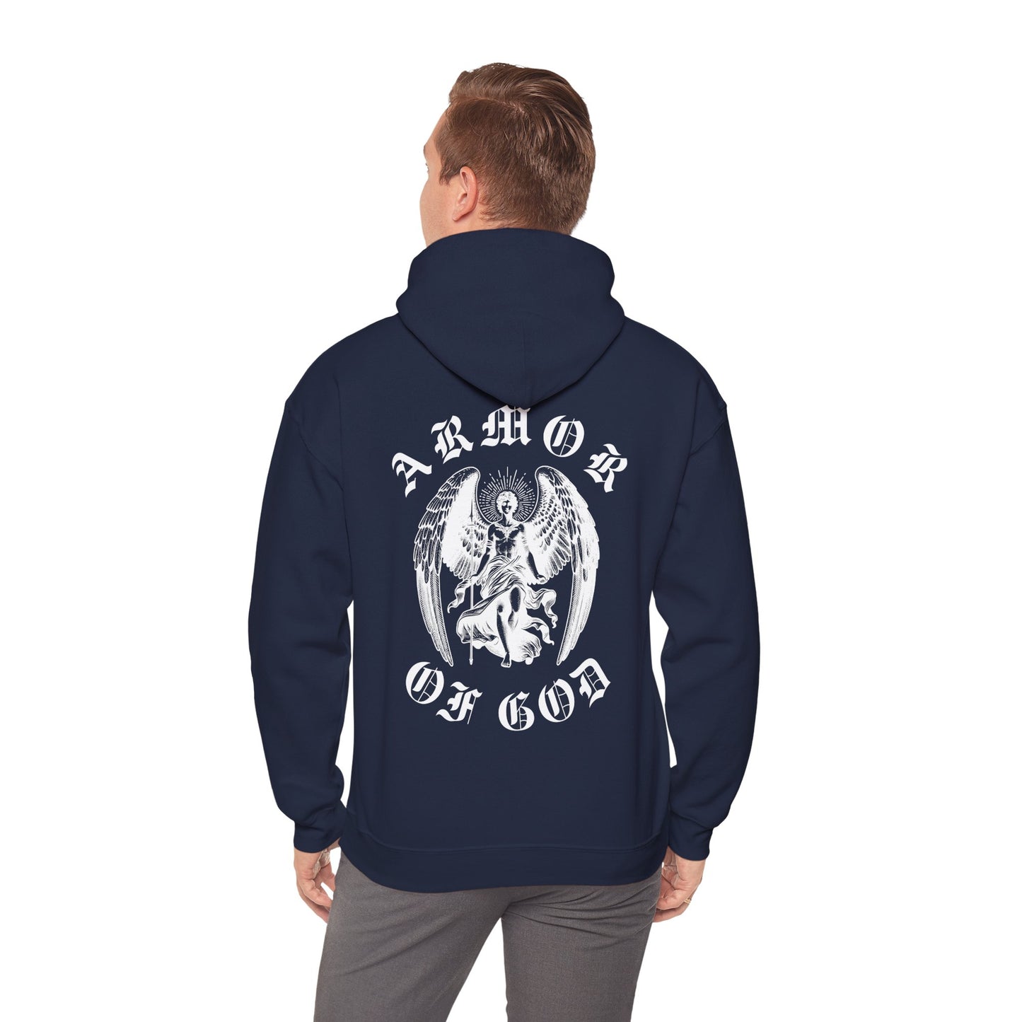 Archangel Michael Hoodie | Divine Masculine Protection | Meditation Yoga Hoodie | Spiritual Apparel | Gift For Him or Her | Unisex Men & Women's Hoodie