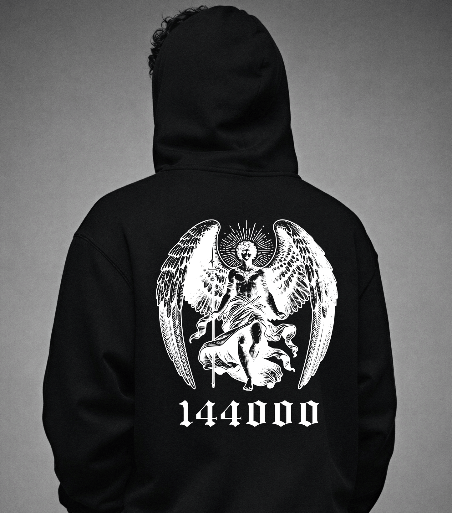 144000 Archangel Michael Hoodie | Divine Masculine | Spiritual Hoodie | Meditation Yoga | Gift For Him or Her | Unisex Men & Women's Hoodie