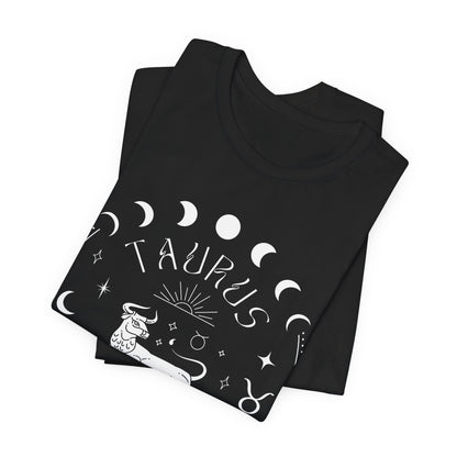 Taurus Zodiac T-Shirt | Star Sign Spiritual Shirt | Astrology Gift For Him or Her | Yoga Meditation Astrological | Unisex Men & Women's T-Shirt