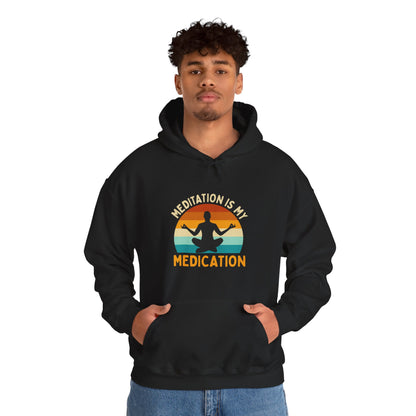 Meditation Energy Hoodie | Abundance Manifestation Mindset | Spiritual Apparel | Gift For Him or Her | Unisex Men & Women's Hoodie
