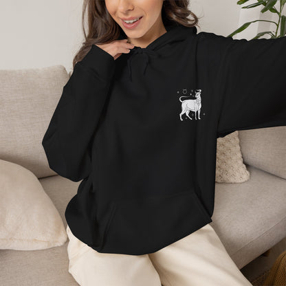 Taurus Zodiac Astrology Hoodie | Star Sign Hoodie | Astrological Gift For Him or Her | Yoga Meditation Tarot 5D Ascension | Unisex Men & Women's Hoodie