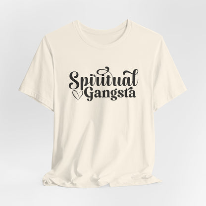 Funky Spiritual Gangster T-Shirt | 5D High Frequency Spiritual Apparel | Gift For Him or Her | | Unisex Men & Women's T-Shirt | 5D Tees