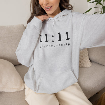 Divine Synchronicity Hoodie | Numerology Manifestation | Meditation Yoga Angel | Spiritual Apparel | Gift For Him or Her | Unisex Men & Women's  Hoodie