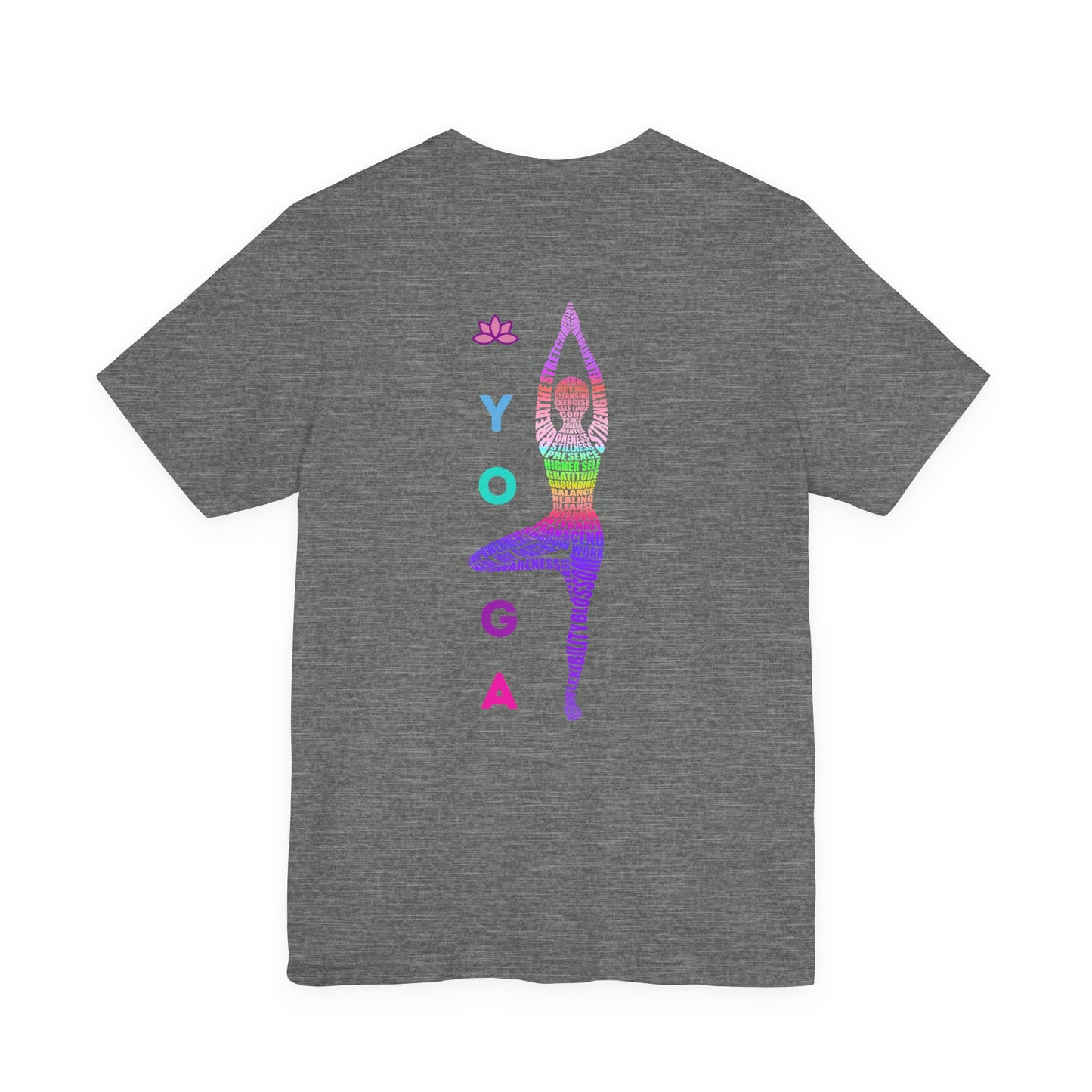 Cute Yoga T-Shirt | High Frequency Meditation Yoga | Spiritual Apparel | Gift For Him or Her | Unisex Men & Women's T-Shirt | 5D Tees