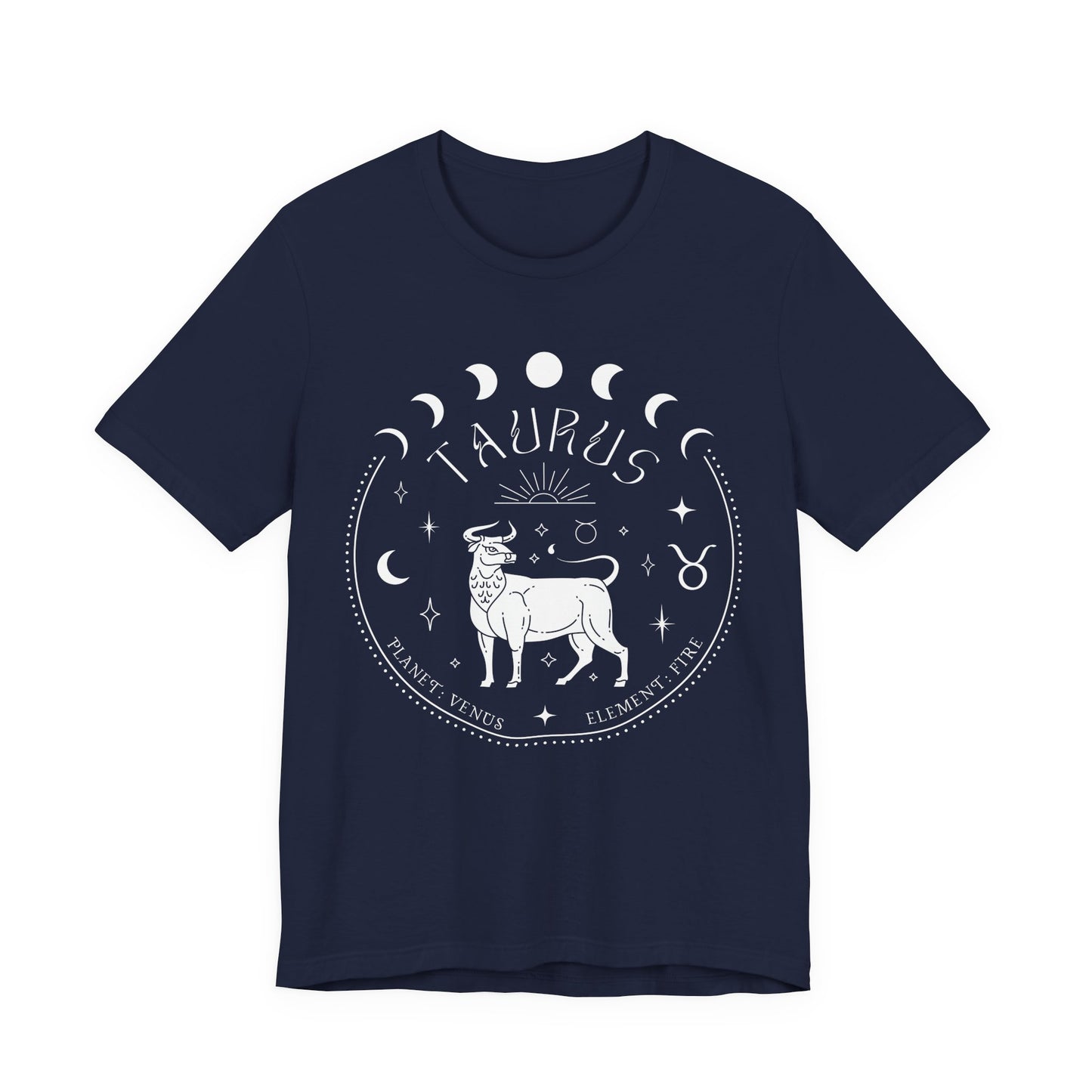 Taurus Zodiac T-Shirt | Star Sign Spiritual Shirt | Astrology Gift For Him or Her | Yoga Meditation Astrological | Unisex Men & Women's T-Shirt