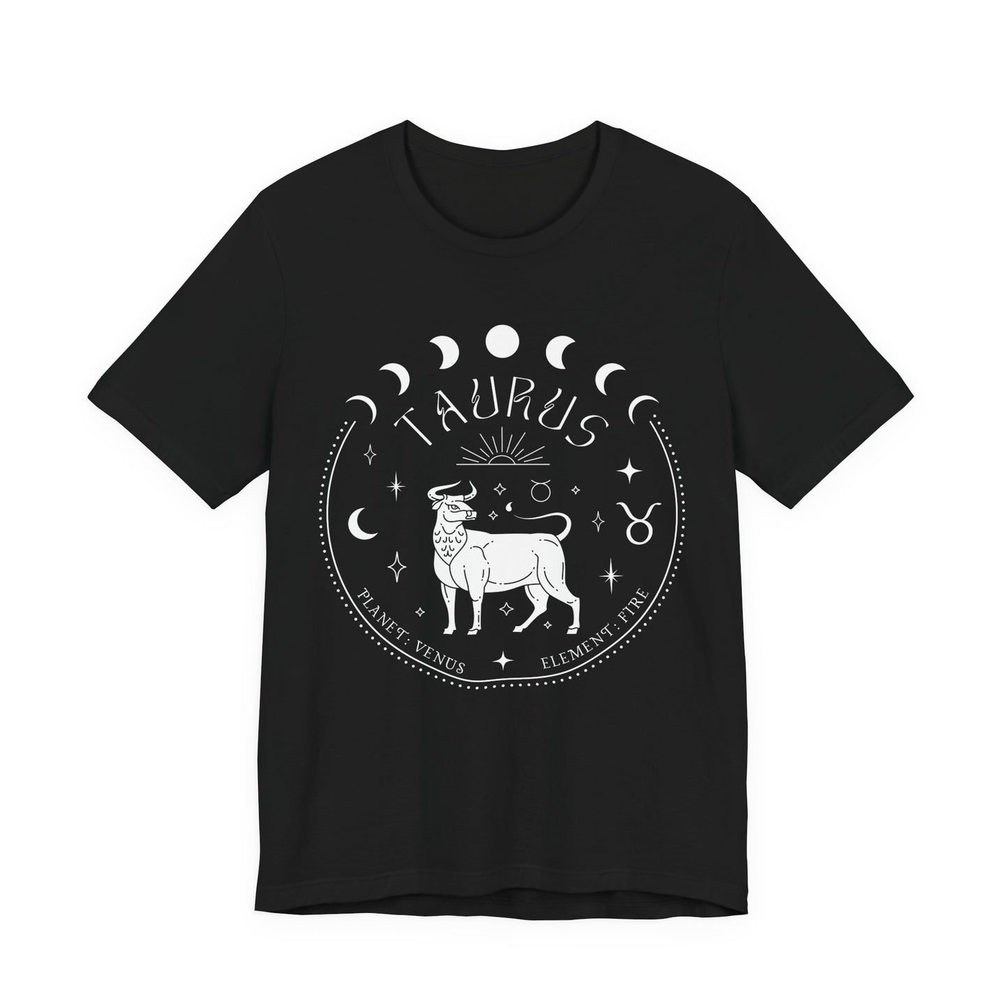 Taurus Zodiac T-Shirt | Star Sign Spiritual Shirt | Astrology Gift For Him or Her | Yoga Meditation Astrological | Unisex Men & Women's T-Shirt