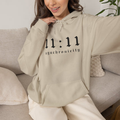 Divine Synchronicity Hoodie | Numerology Manifestation | Meditation Yoga Angel | Spiritual Apparel | Gift For Him or Her | Unisex Men & Women's  Hoodie