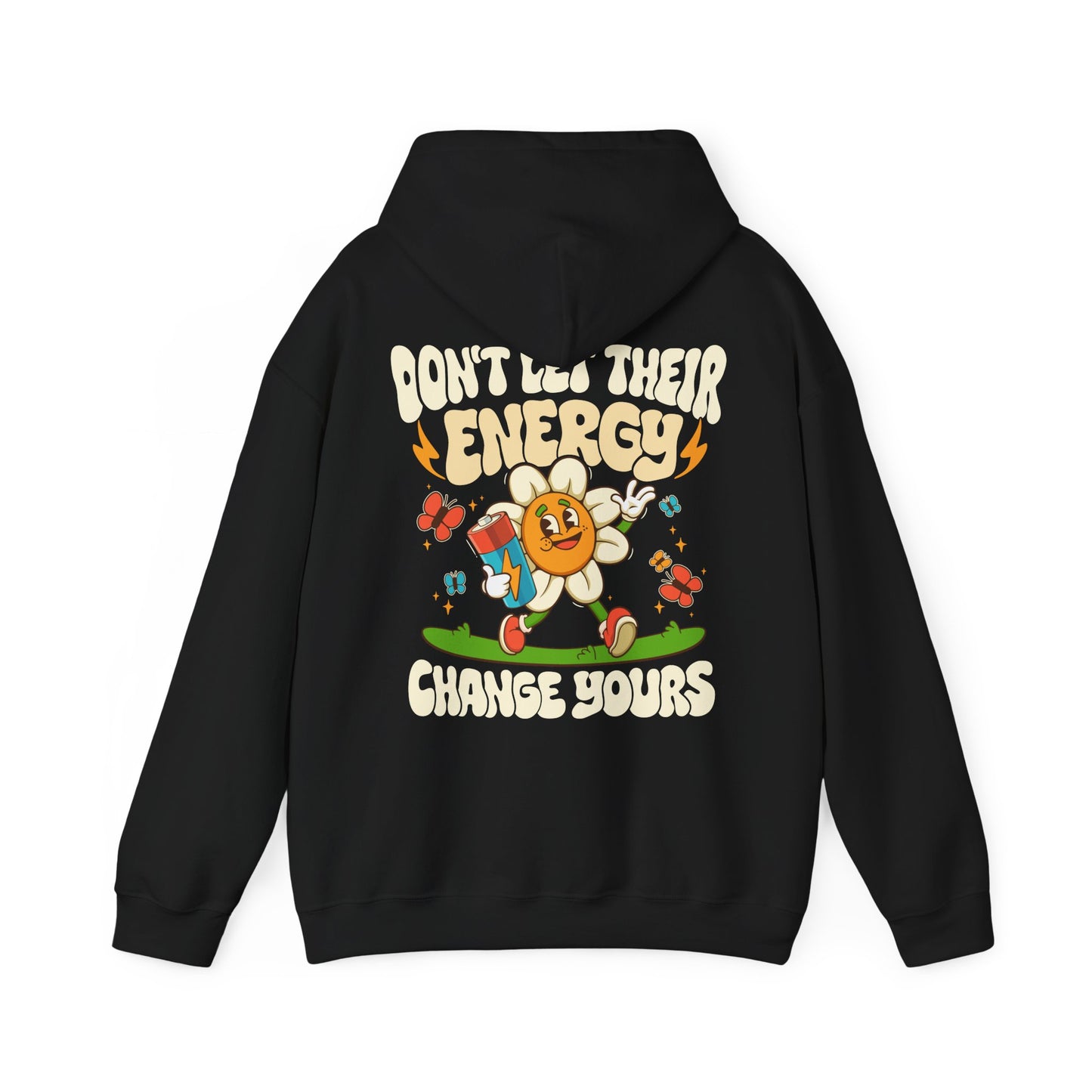 Positive Energy Hoodie | Abundance Manifestation Mindset | Spiritual Apparel | Gift For Him or Her | Unisex Men & Women's Hoodie