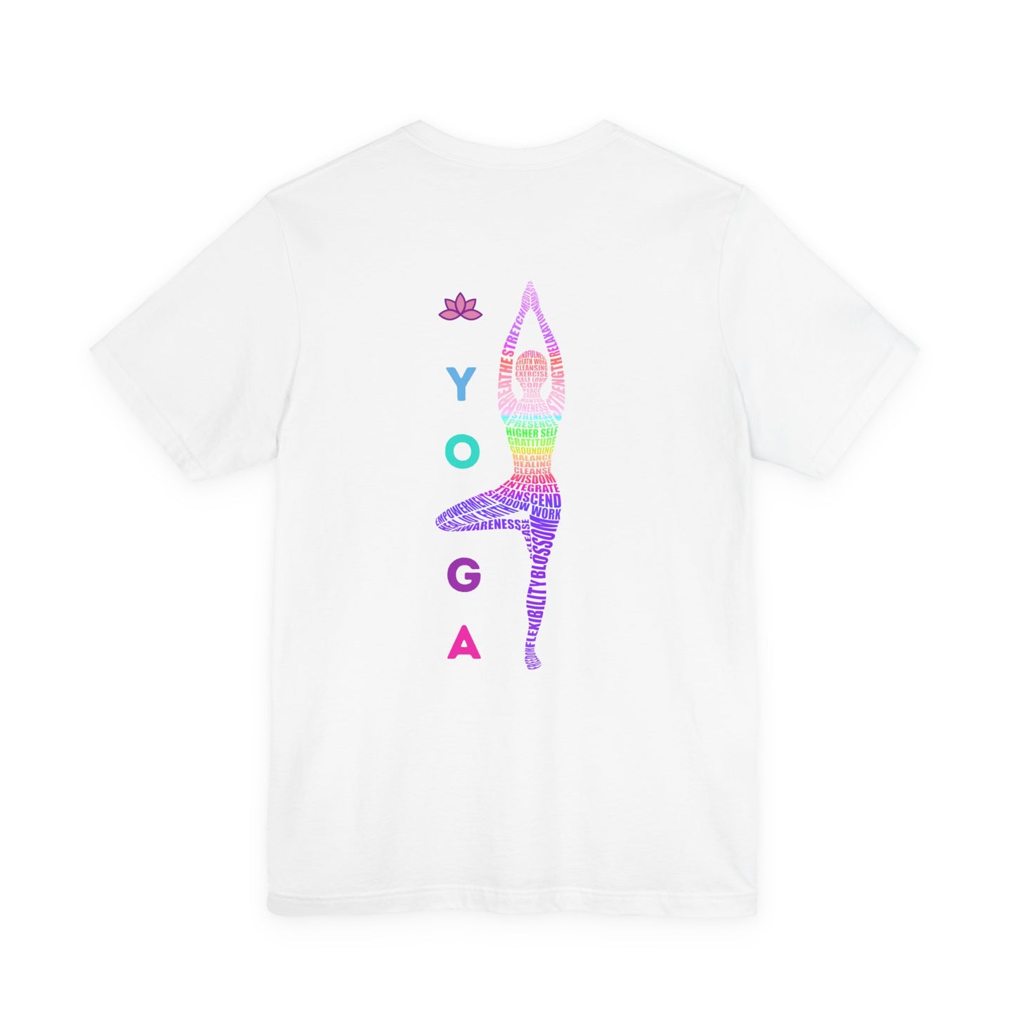 Cute Yoga T-Shirt | High Frequency Meditation Yoga | Spiritual Apparel | Gift For Him or Her | Unisex Men & Women's T-Shirt | 5D Tees