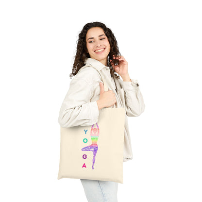 Vibrant Yoga Gym Bag | Spiritual Chakras Tote | Meditation Tools | Namaste Yogi | Spiritual Gift for Her | Gym Bag | Smudging Astrology