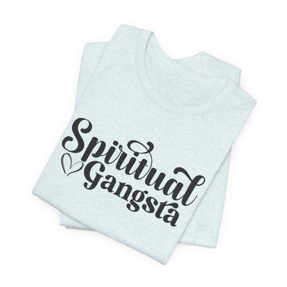 Funky Spiritual Gangster T-Shirt | 5D High Frequency Spiritual Apparel | Gift For Him or Her | | Unisex Men & Women's T-Shirt | 5D Tees