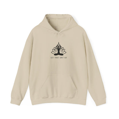 Meditation Yoga Hoodie | Positive Affirmation Humor | Spiritual Apparel | Gift For Him or Her | Unisex Men & Women's Sweatshirt Hoodie