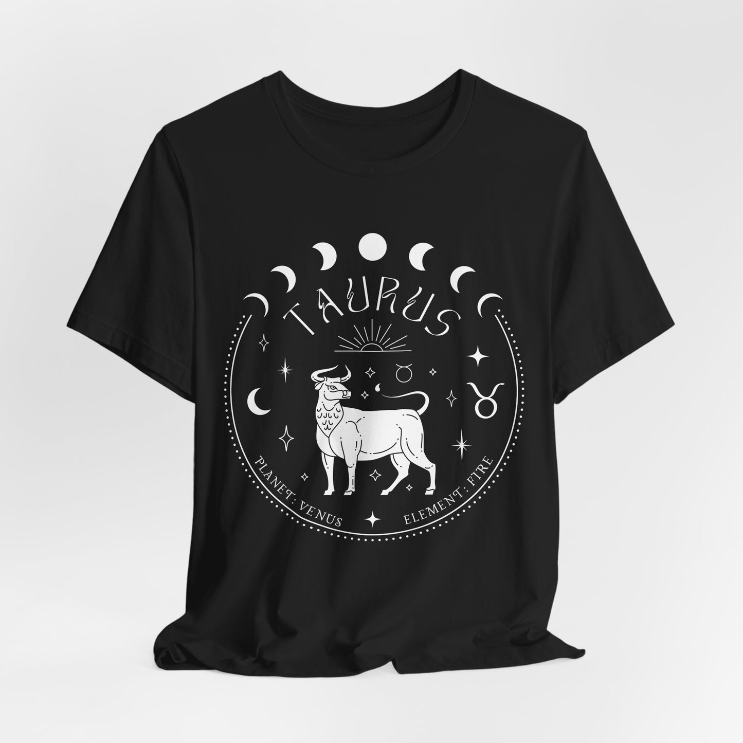 Taurus Zodiac T-Shirt | Star Sign Spiritual Shirt | Astrology Gift For Him or Her | Yoga Meditation Astrological | Unisex Men & Women's T-Shirt
