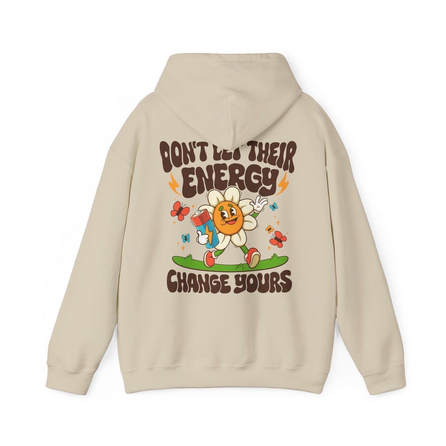 Positive Energy Hoodie | Abundance Manifestation Mindset | Spiritual Apparel | Gift For Him or Her | Unisex Men & Women's Hoodie