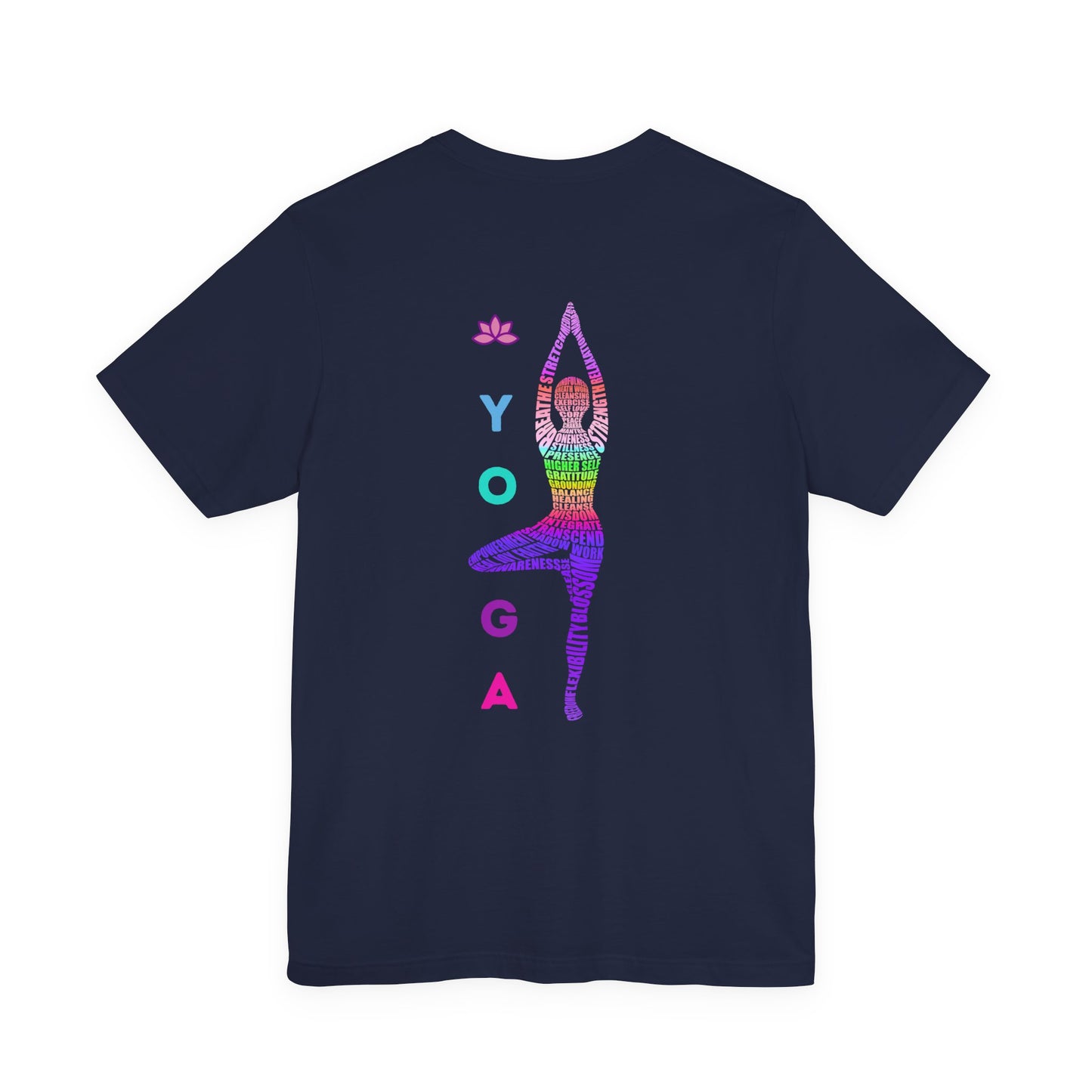 Cute Yoga T-Shirt | High Frequency Meditation Yoga | Spiritual Apparel | Gift For Him or Her | Unisex Men & Women's T-Shirt | 5D Tees
