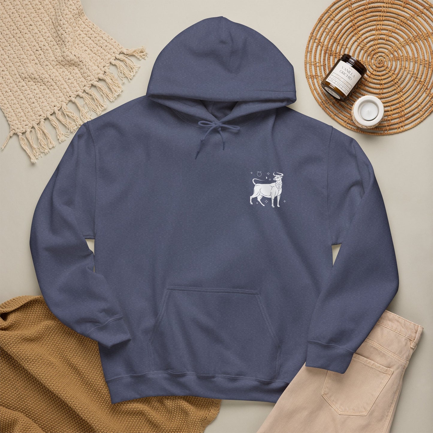 Taurus Zodiac Astrology Hoodie | Star Sign Hoodie | Astrological Gift For Him or Her | Yoga Meditation Tarot 5D Ascension | Unisex Men & Women's Hoodie