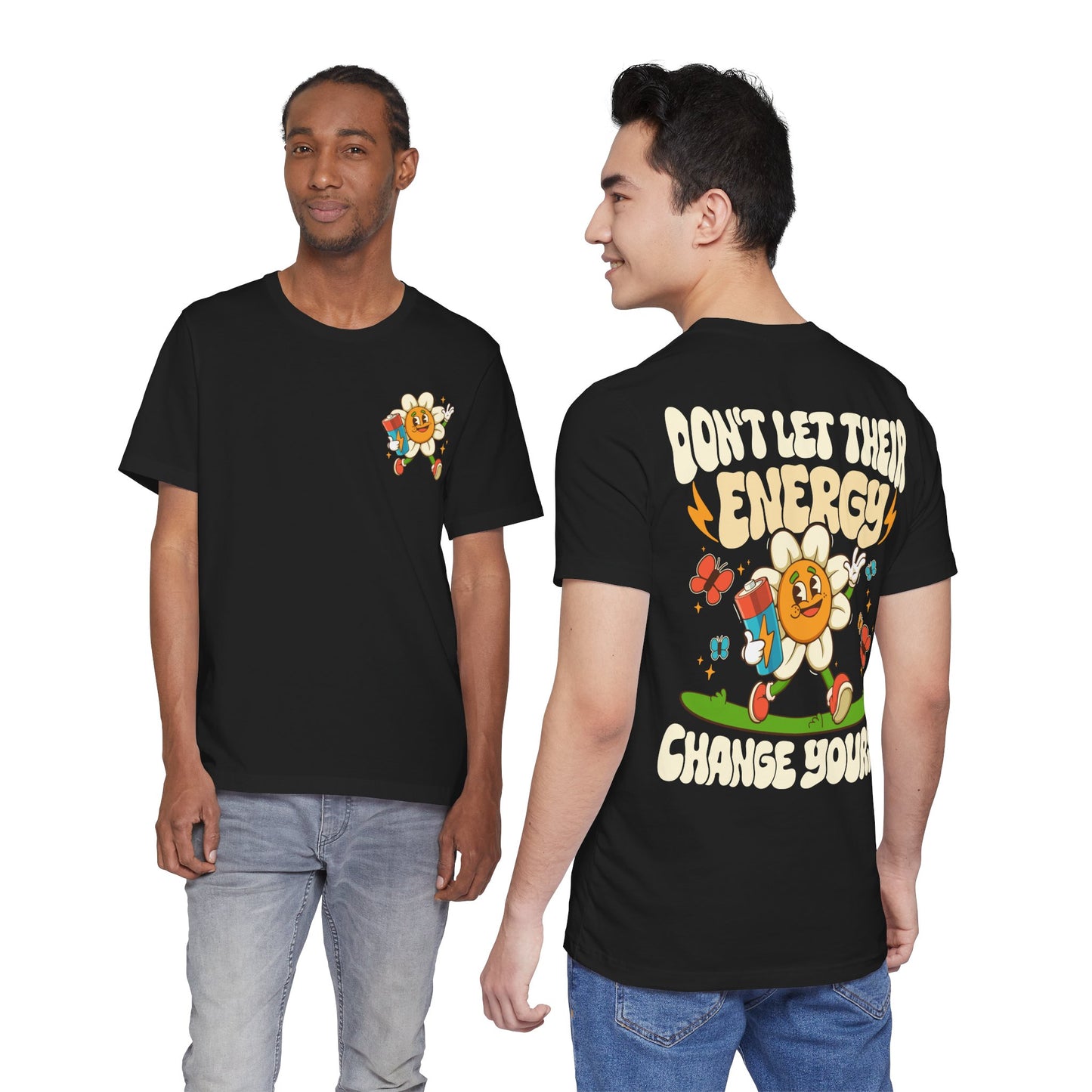 Positive Energy T-Shirt | Abundance Manifestation Mindset | Spiritual Apparel | Gift For Him or Her |  | Unisex Men & Women's T-Shirt