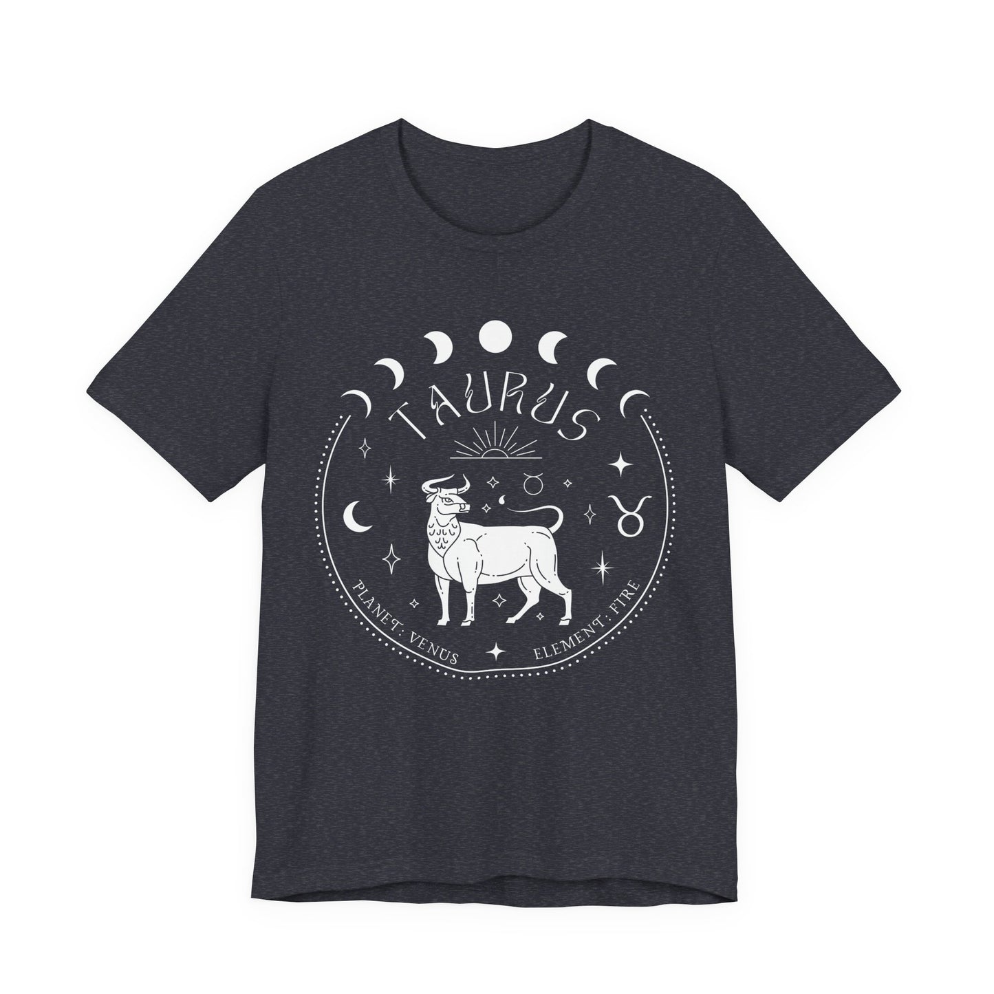 Taurus Zodiac T-Shirt | Star Sign Spiritual Shirt | Astrology Gift For Him or Her | Yoga Meditation Astrological | Unisex Men & Women's T-Shirt