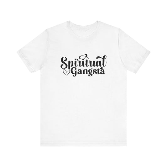 Funky Spiritual Gangster T-Shirt | 5D High Frequency Spiritual Apparel | Gift For Him or Her | | Unisex Men & Women's T-Shirt | 5D Tees