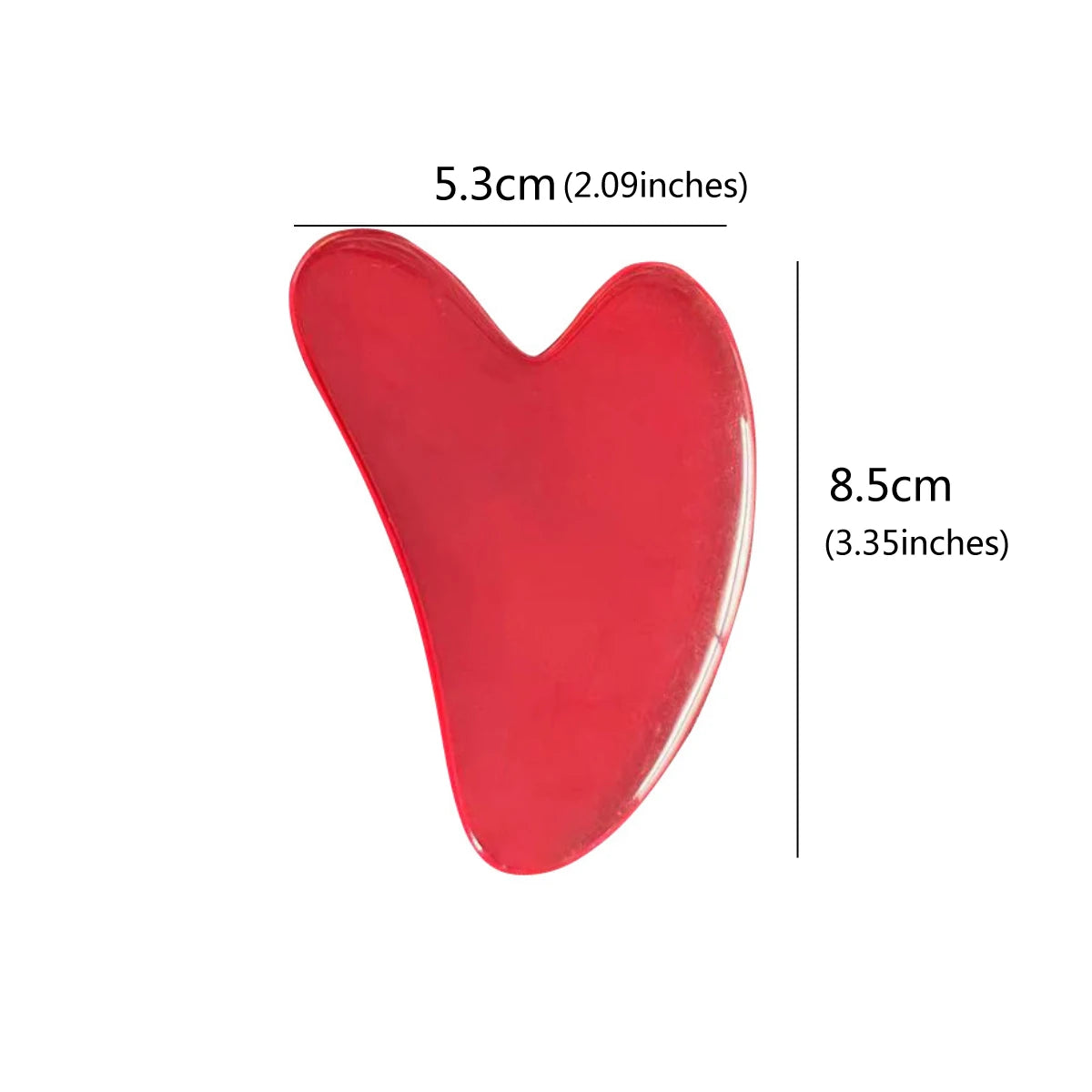 Acupoint Gua Sha Massager | Resin Heart