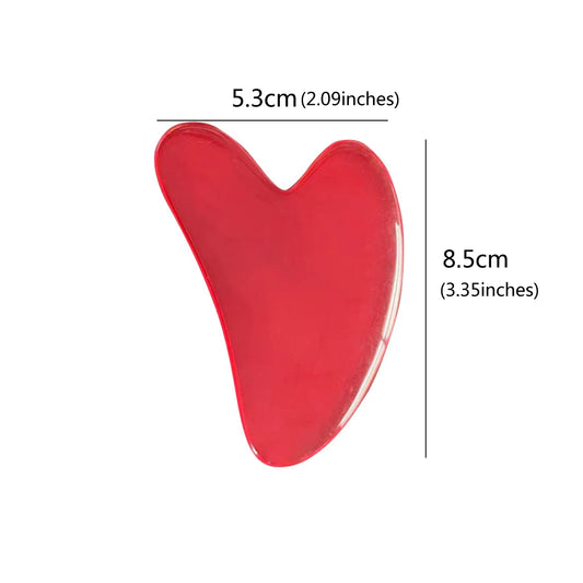Acupoint Gua Sha Massager | Resin Heart