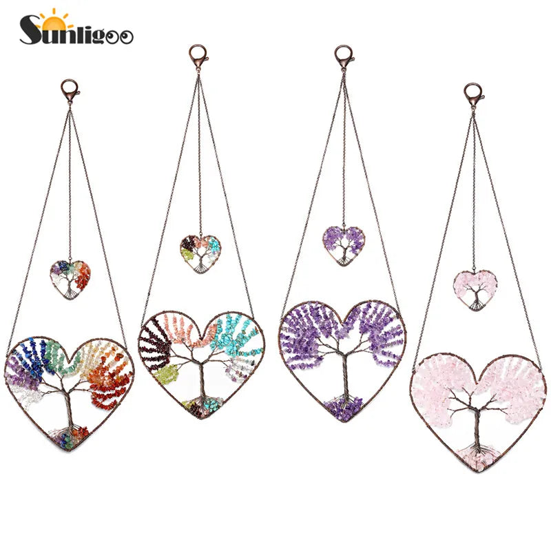 Spiritual Decor | Love Heart Tree of Life Wall Ornament