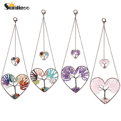 Spiritual Decor | Love Heart Tree of Life Wall Ornament