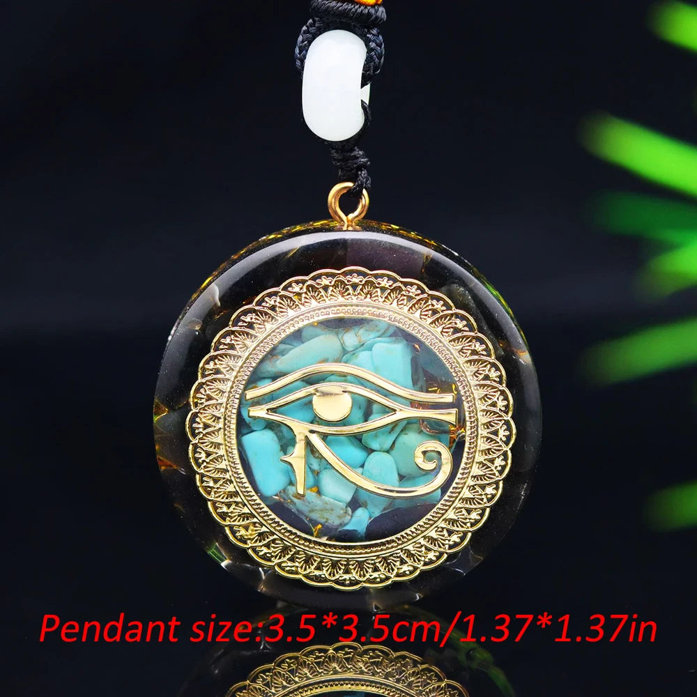 Orgonite Energy Healing Pendant EMF Radiation Protection