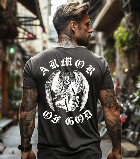 Archangel Michael Divine Masculine Warrior Shirt | Spiritual Gift For Him | Mens Spiritual Apparel | 5D Tees