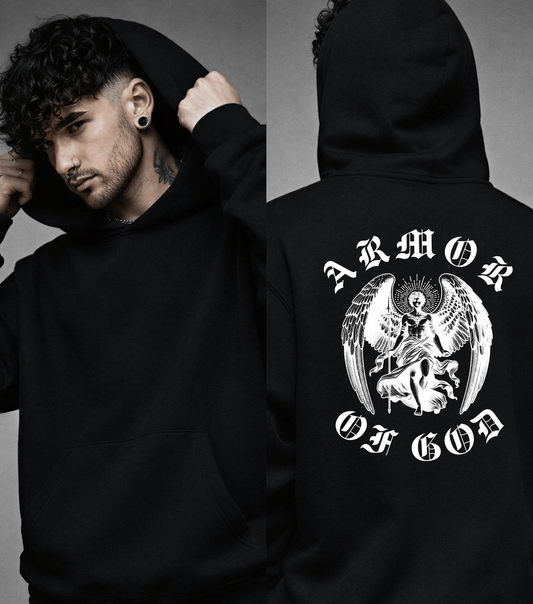 Archangel Michael Hoodie | Divine Masculine Protection | Meditation Yoga Hoodie | Spiritual Apparel | Gift For Him or Her | Unisex Men & Women's Hoodie