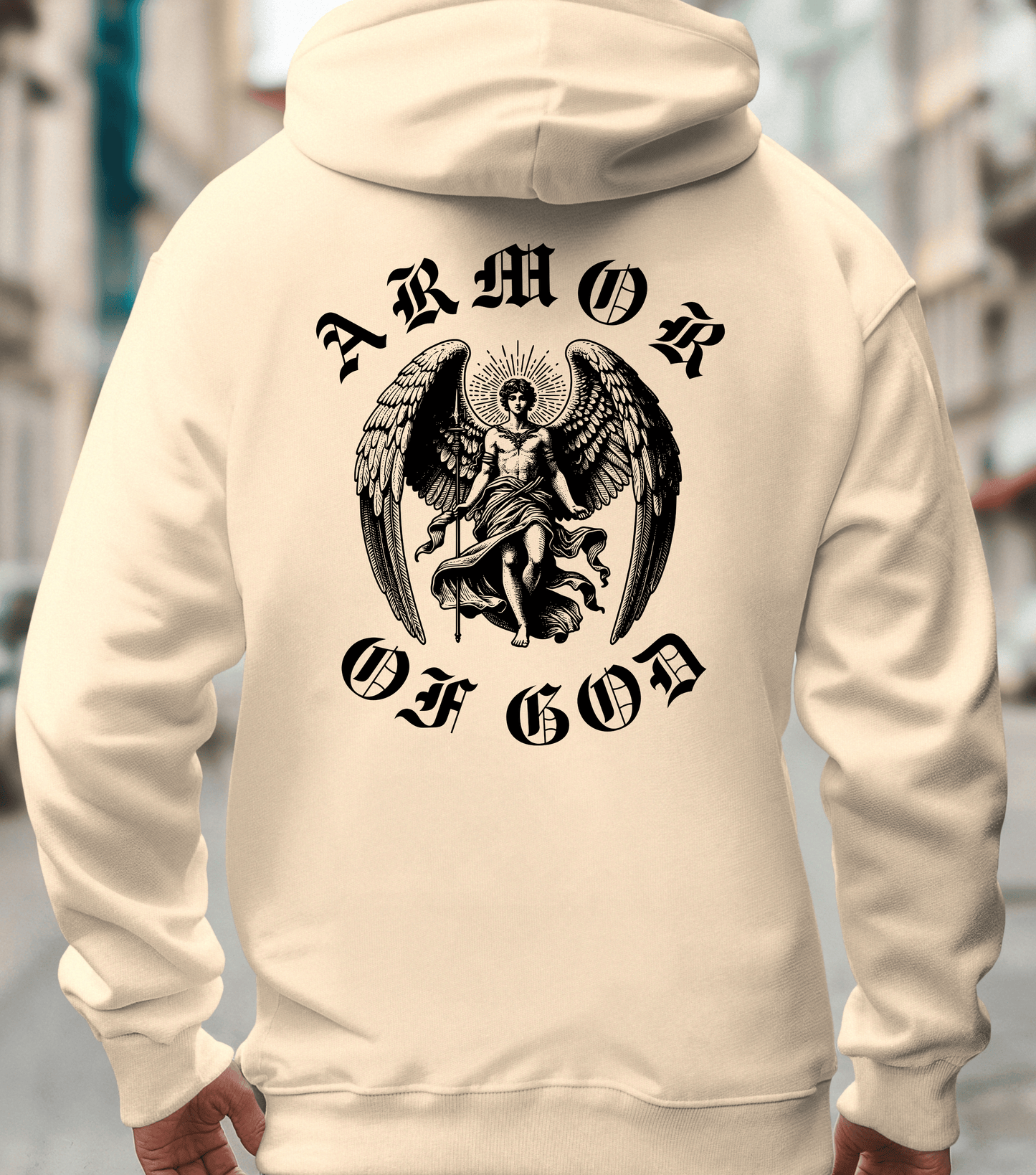 Archangel Michael Hoodie | Divine Masculine Protection | Meditation Yoga Hoodie | Spiritual Apparel | Gift For Him or Her | Unisex Men & Women's Hoodie