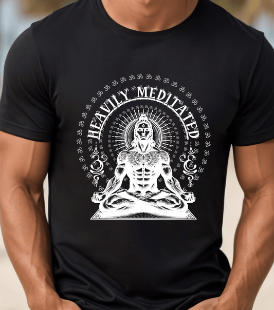 Krishna Meditation Lovers T-Shirt | Yoga Asana Ayurveda Prana Chakra| Spiritual | Gift For Him or Her | Unisex Men & Women's T-Shirt | 5D Tees