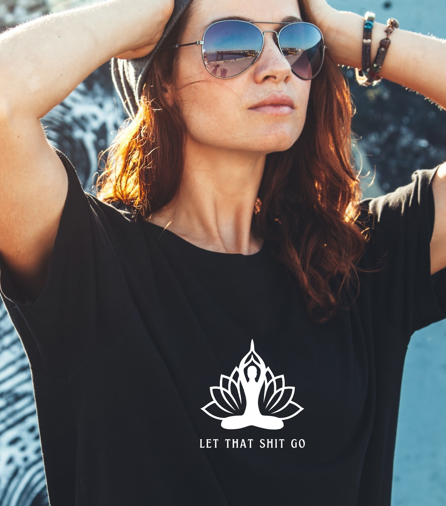 Positive Affirmation Yoga T-Shirt | Meditation Mantra Humor Tee | Spiritual Apparel | Gift For Him or Her  | Unisex Men & Women's T-Shirt | 5D Tees