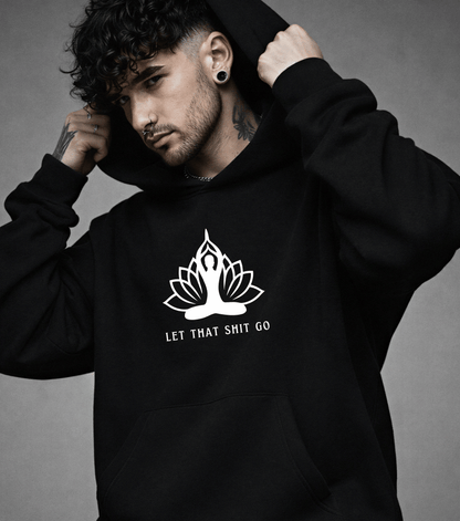 Meditation Yoga Hoodie | Positive Affirmation Humor | Spiritual Apparel | Gift For Him or Her | Unisex Men & Women's Sweatshirt Hoodie