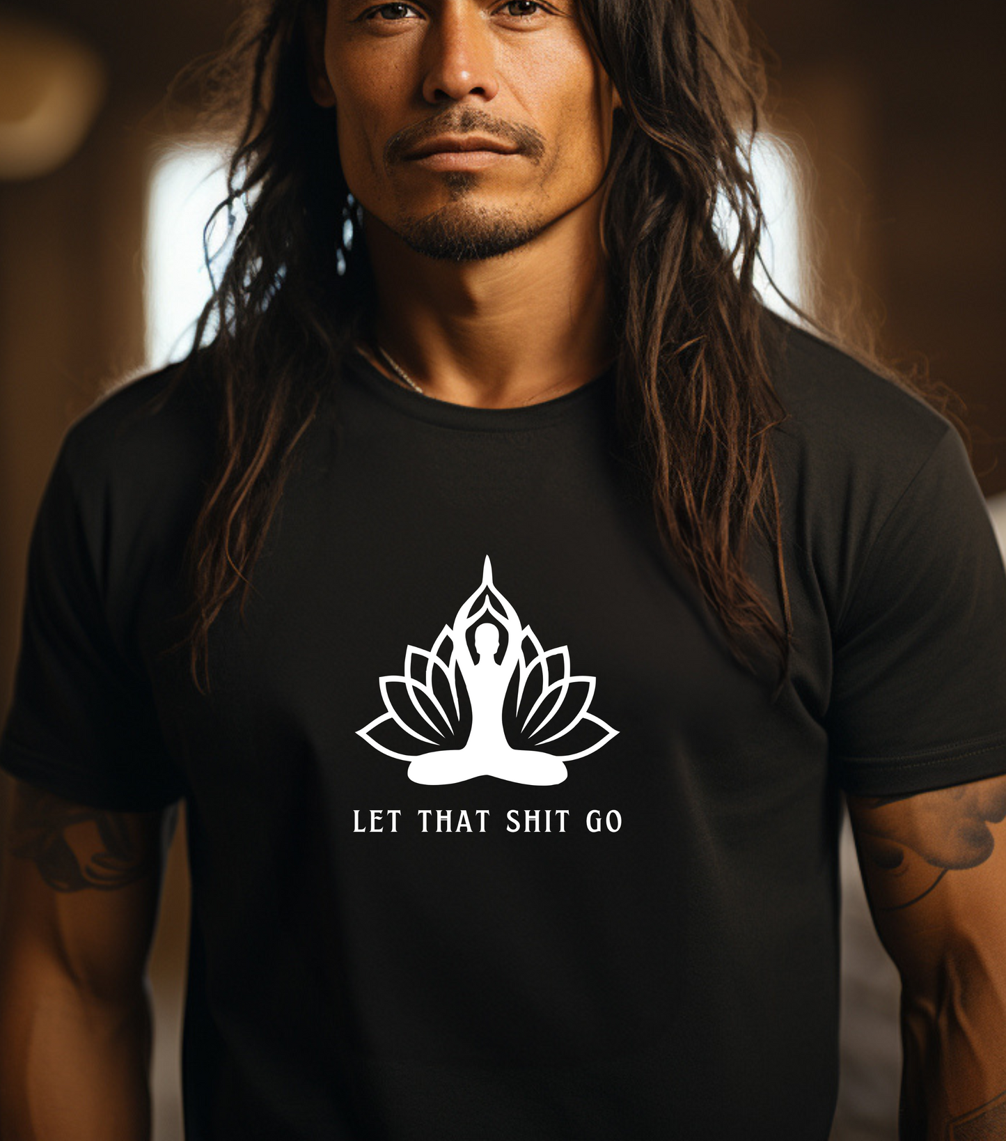 Positive Affirmation Yoga T-Shirt | Meditation Mantra Humor Tee | Spiritual Apparel | Gift For Him or Her  | Unisex Men & Women's T-Shirt | 5D Tees