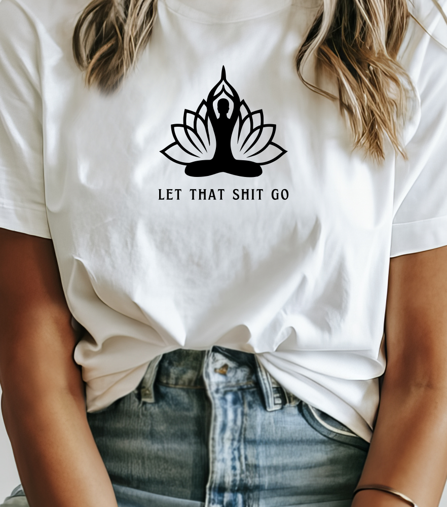 Positive Affirmation Yoga T-Shirt | Meditation Mantra Humor Tee | Spiritual Apparel | Gift For Him or Her  | Unisex Men & Women's T-Shirt | 5D Tees