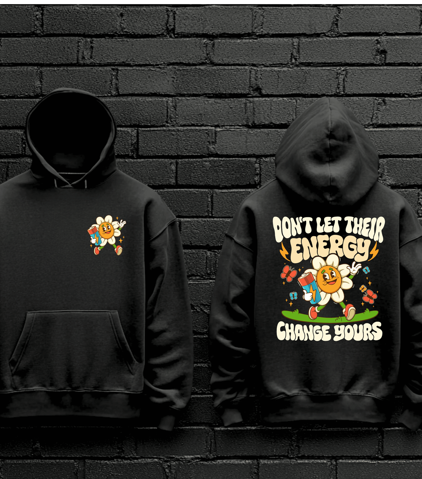 Positive Energy Hoodie | Abundance Manifestation Mindset | Spiritual Apparel | Gift For Him or Her | Unisex Men & Women's Hoodie